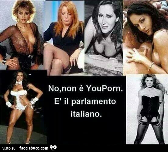 Non è Youporn, è il parlamento italiano