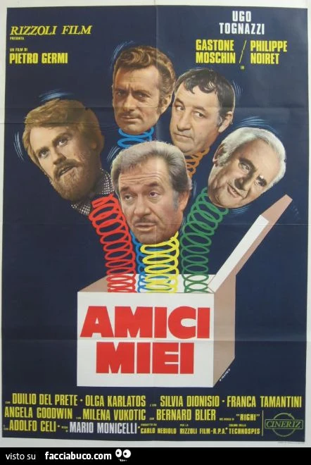 Locandina amici miei