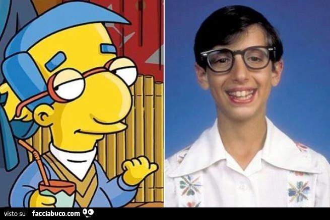 Milhouse nella vita reale