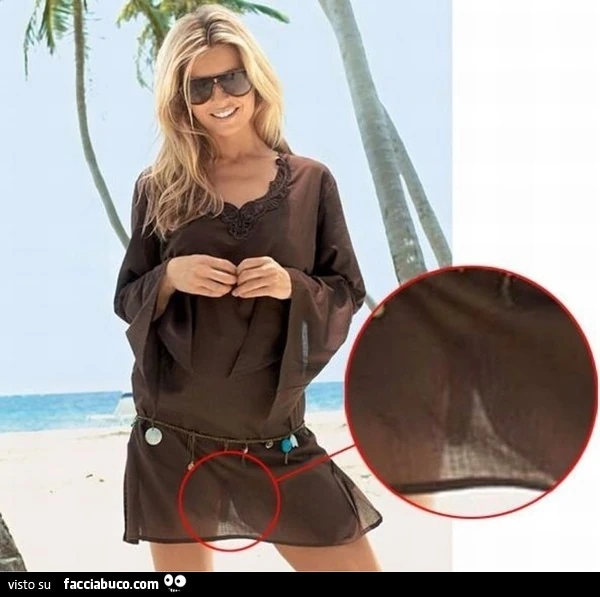Bellissima modella, ma sotto il velo la sorpresa condiviso da pleasureman -  Facciabuco.com