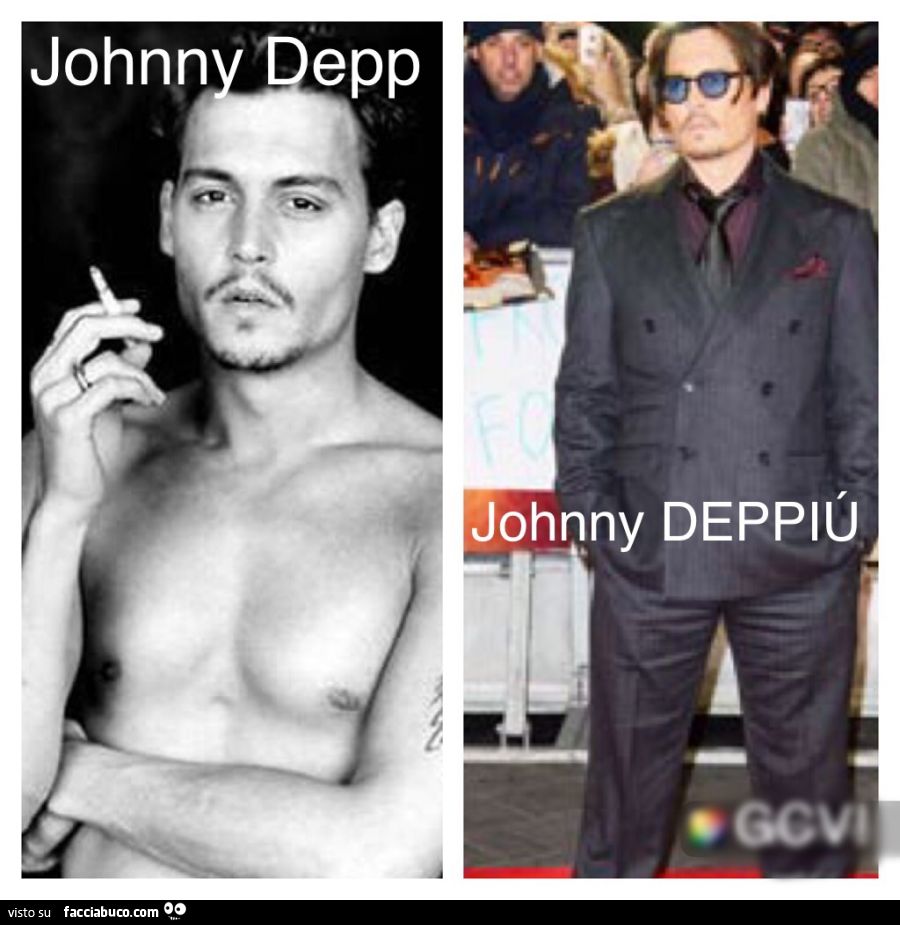 Johnny Depp e Johnny Deppiù