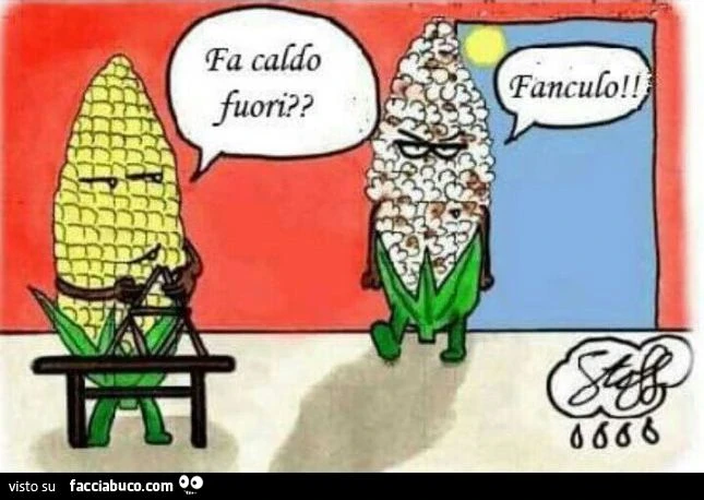 Fa caldo fuori? Fanculo
