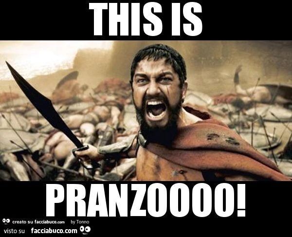 This is pranzoooo