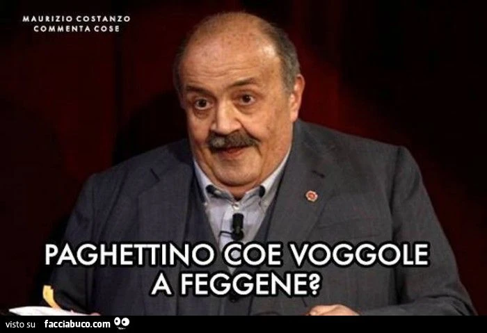Paghettino coe voggole a feggene?