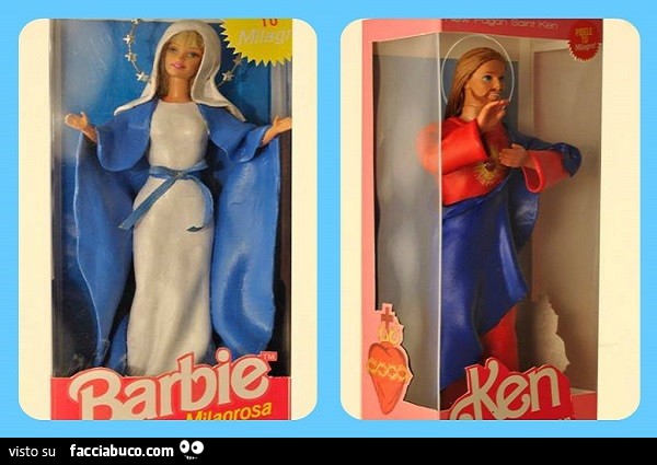 Barbie Maria e Ken San Giuseppe