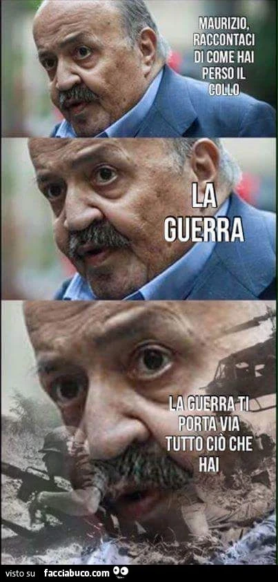 Maurizio Costanzo: La guerra
