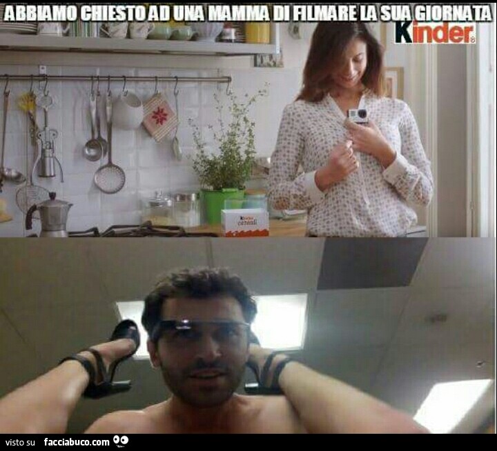 Abbiamo chiesto ad una mamma di filmare la sua giornata. Kinder