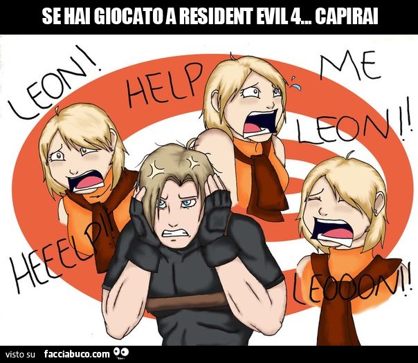 Se hai giocato a Resident Evil 4 capirai