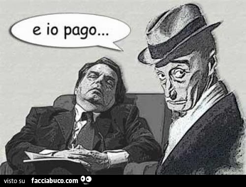 Brunetta dorme. E io pago