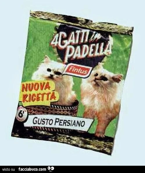 4 gatti in padella: gusto persiano